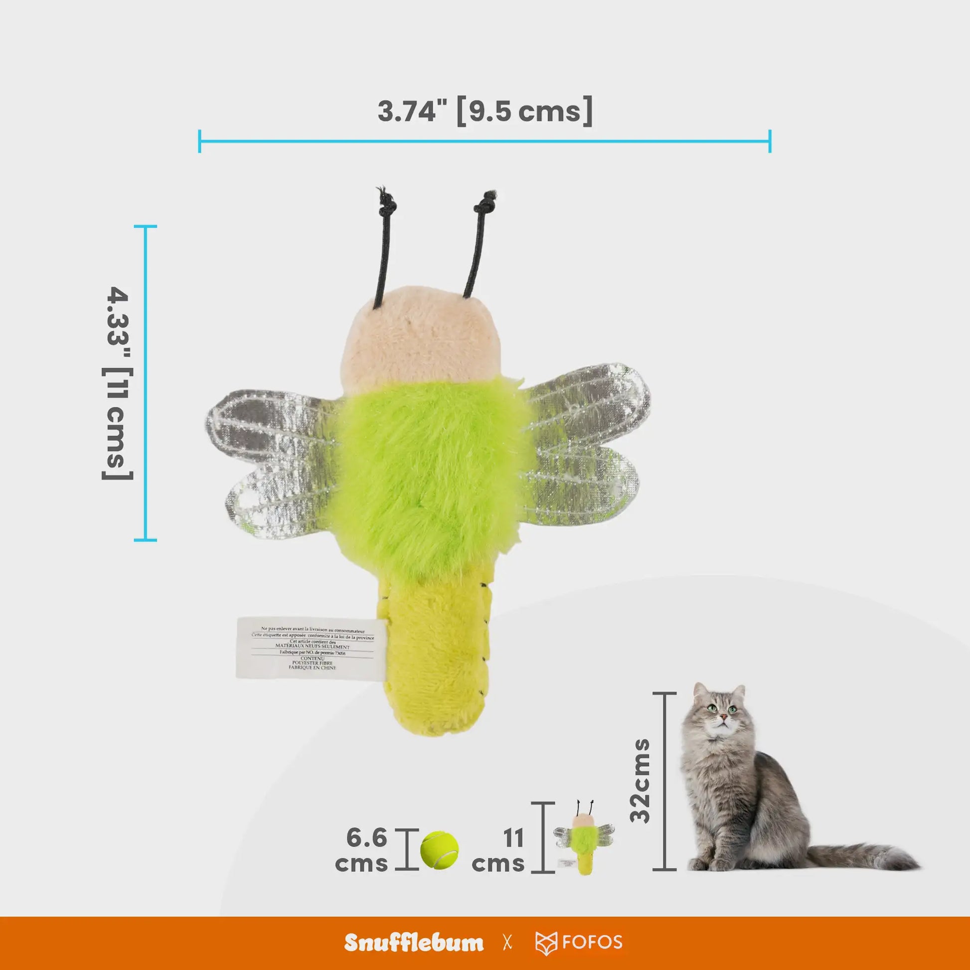 Snufflebum-fofos-dragonfly-cat-toy