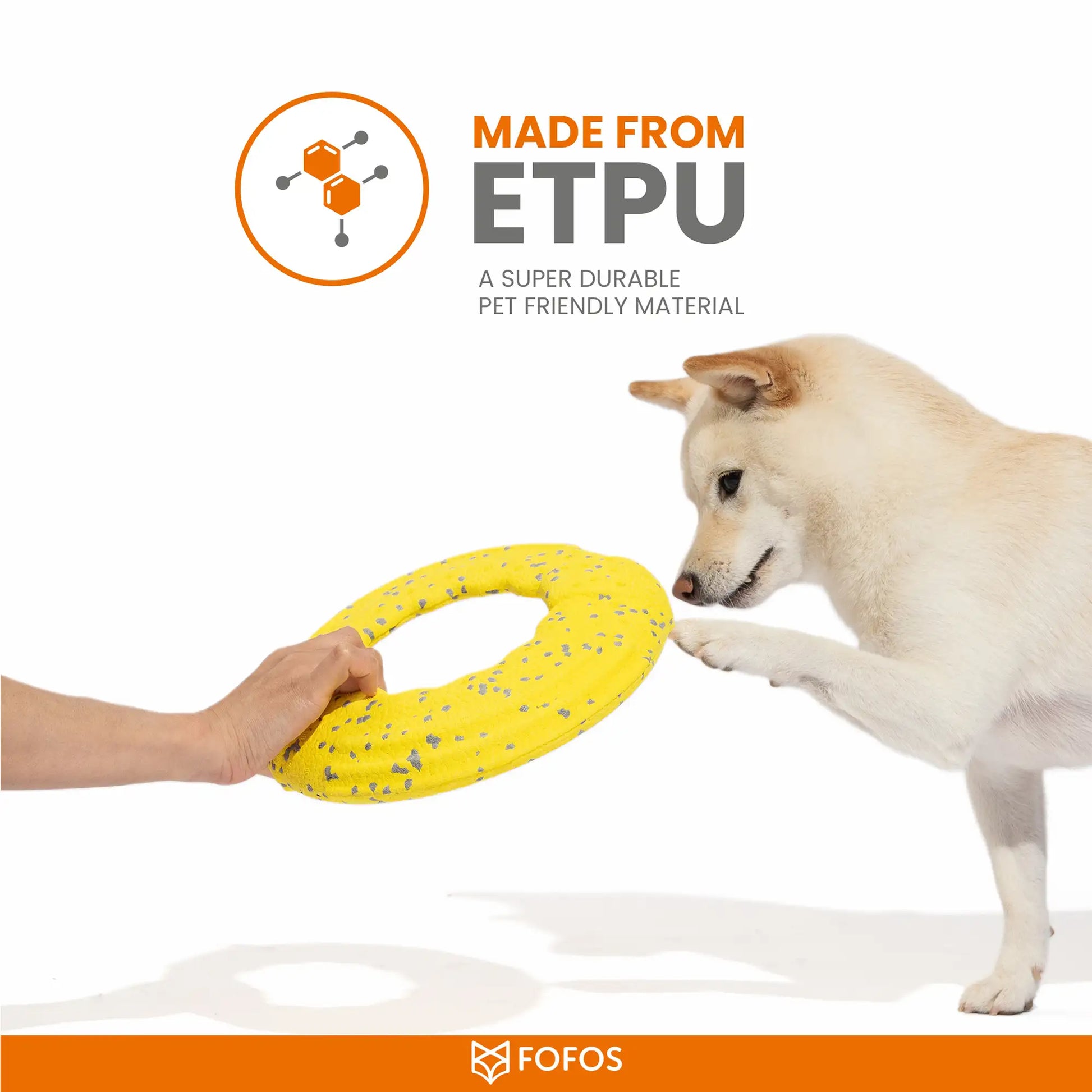 Snufflebum-fofos-frisbee-flyer-yellow-dog-toy