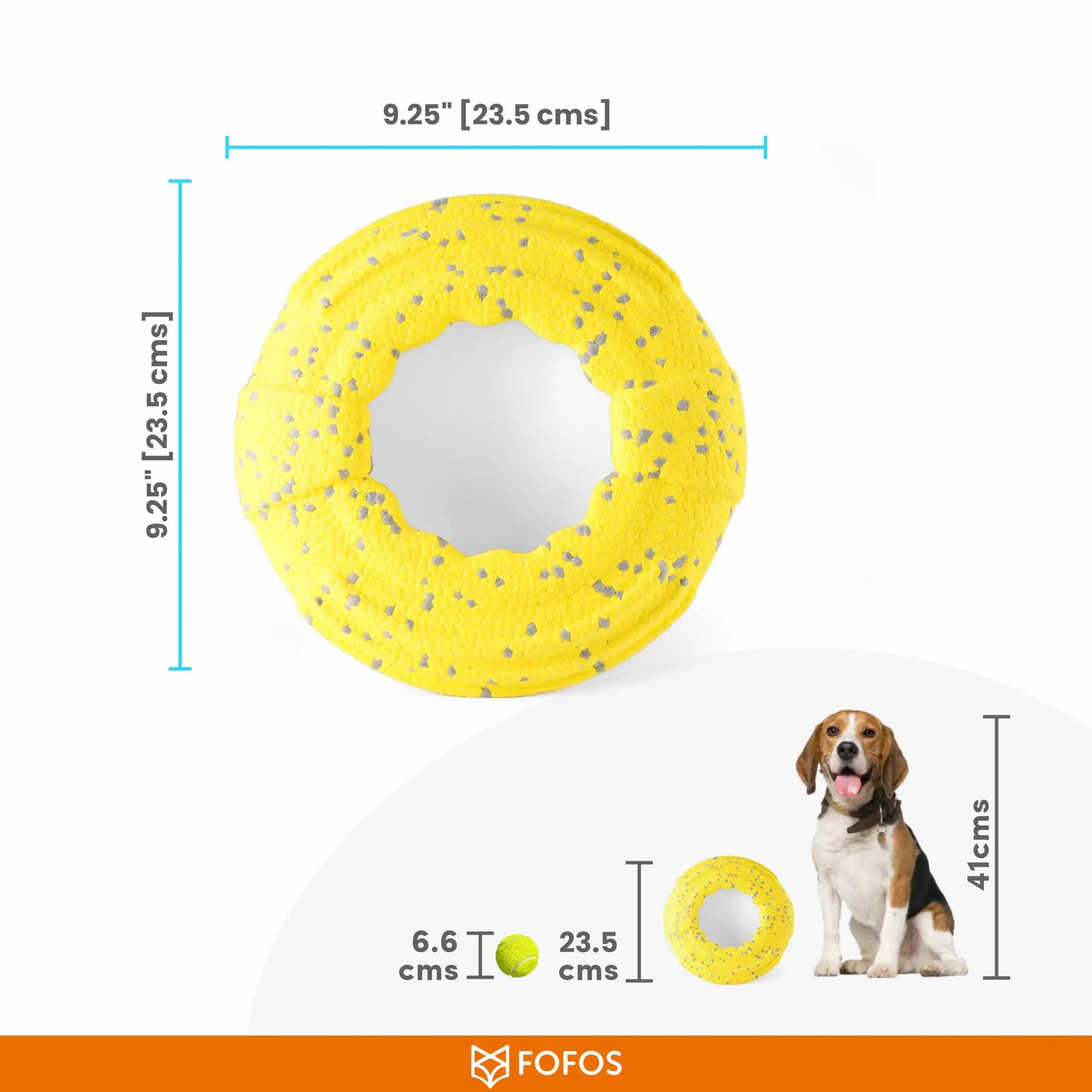 Snufflebum-fofos-frisbee-flyer-yellow-dog-toy