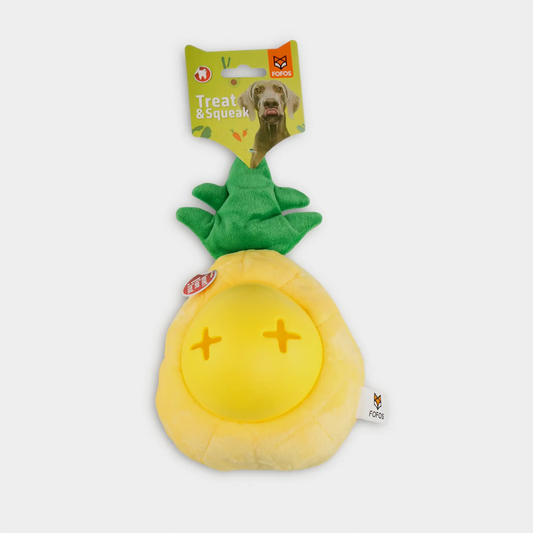 Snufflebum-fofos-treat-dispensing-pineapple-dog-toy
