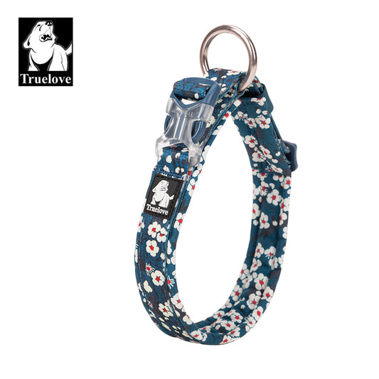 Truelove Floral Collar - Saxony Blue