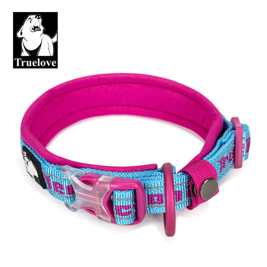 Truelove Neo-Padded Collar (Sky Blue - Fuchsia)