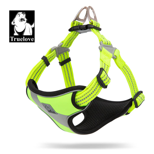 Truelove Step-in Reflective Harness - Yellow