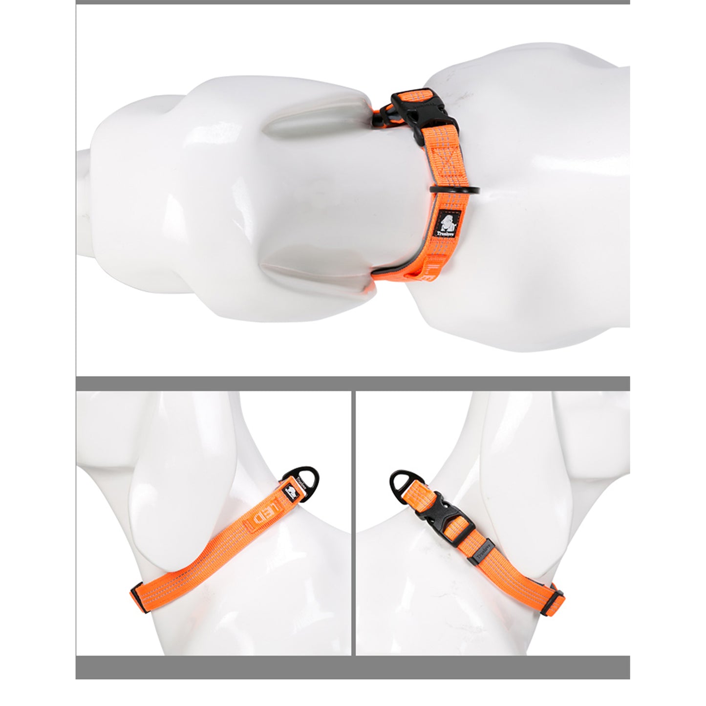 Truelove Padded Collar - Orange